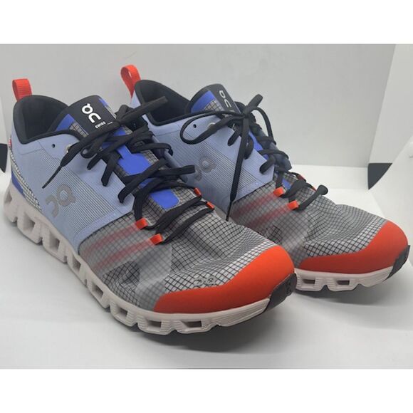 On Running Other - On Men's Cloudvista Gray Blue Orange Sneakers US Sz 11